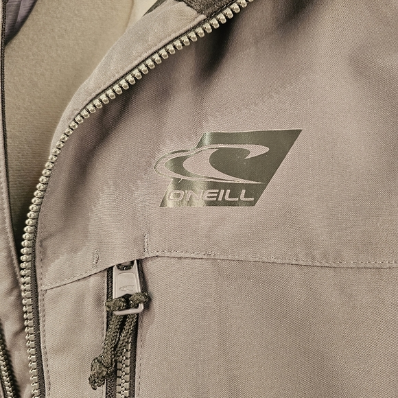 O'Neill Exile grey thinsulate firewall hyperdry waterproof ski jacket size XL - Picture 7 of 14